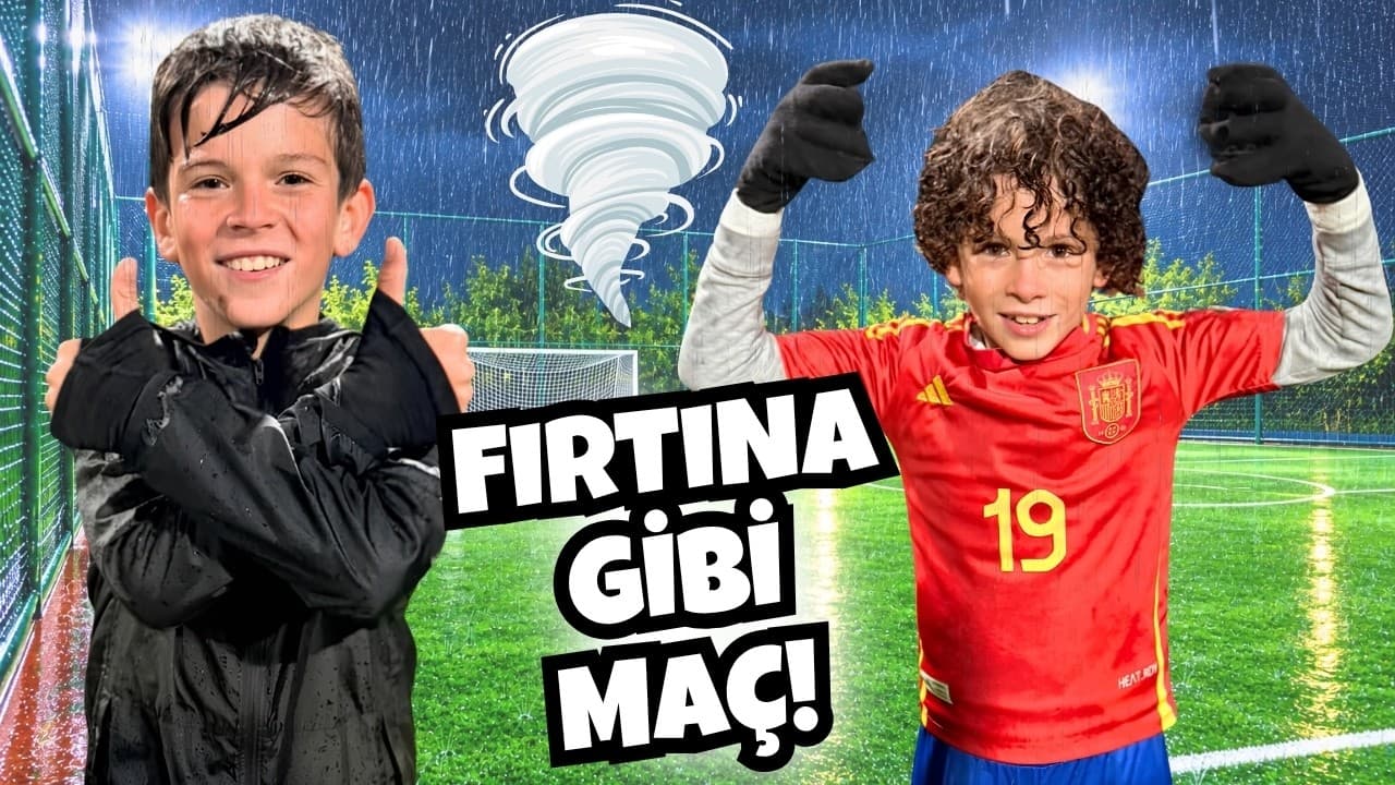 FIRTINA ALTINDA FIRTINA GİBİ MAÇ! ÖMER EYMEN VS YUSUF EMRE