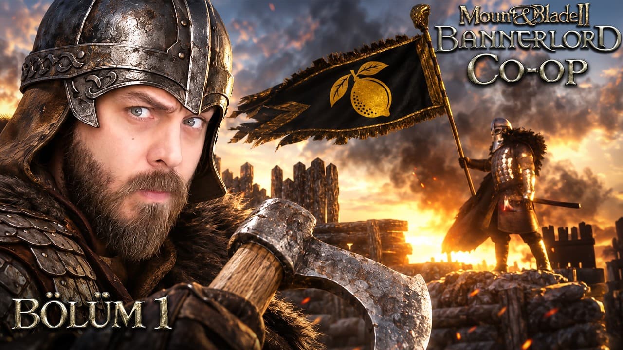 HAYALİMİZİ GERÇEKLEŞTİRDİK CO-OP SINGLE | MOUNT & BLADE II: BANNERLORD | BÖLÜM 1