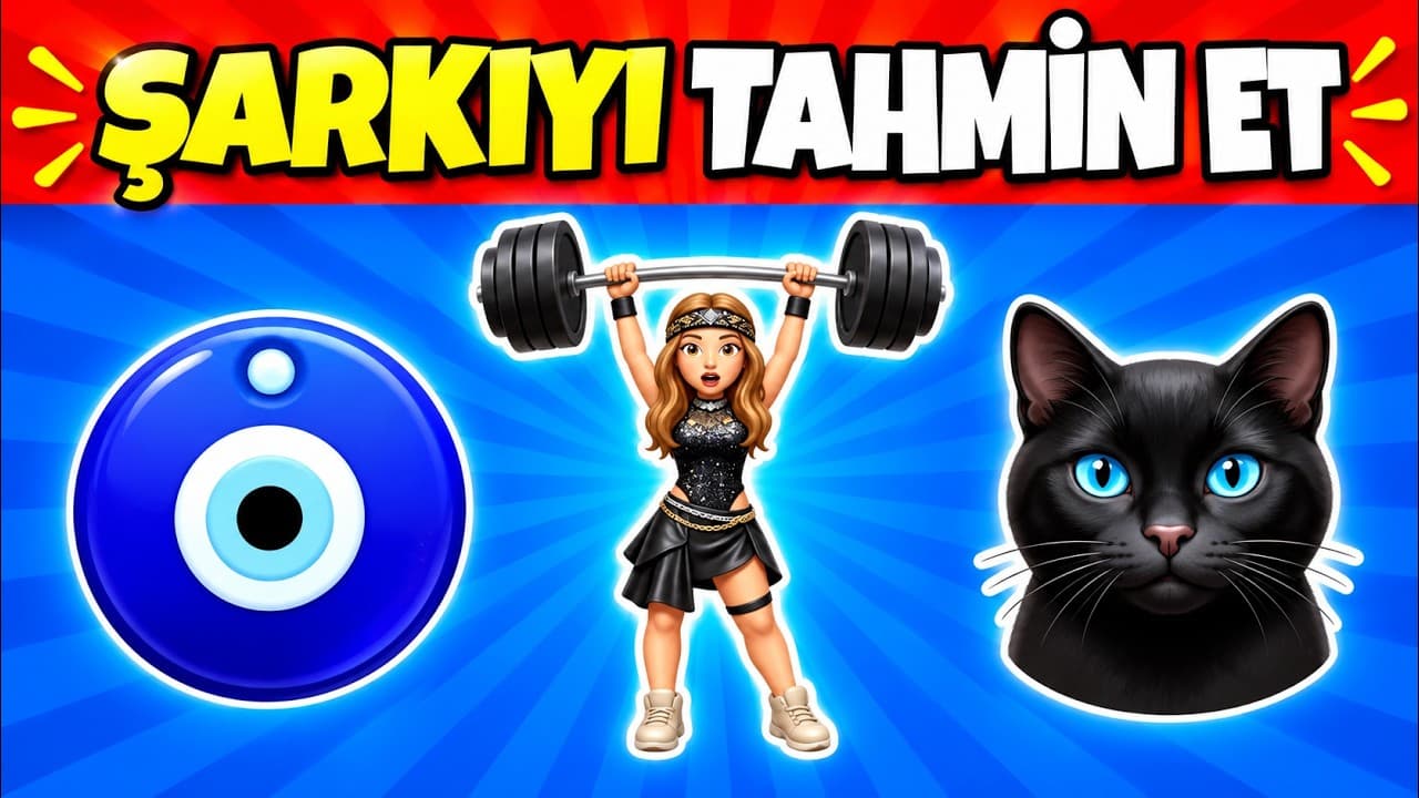 Emojiden Şarkıyı Bilebilir Misin❓EMOJİLERDEN ŞARKI BULMACA🎵💗