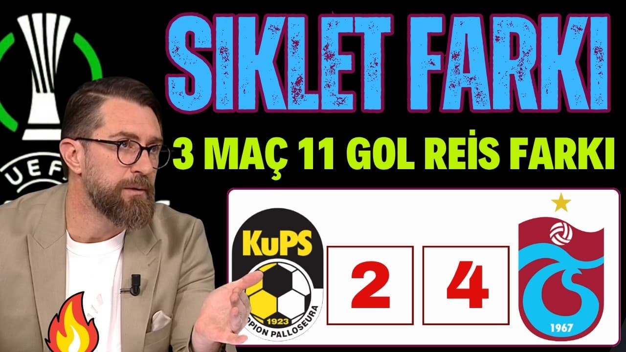 3 MAÇ  11 GOL, REİS FARKI.