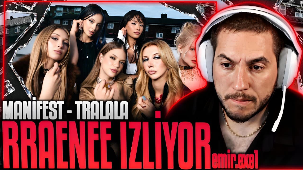 RRAENEE - MANİFEST TRALALA DİNLİYOR + (SEVDİĞİ ŞARKILAR) #rraene #rraenee