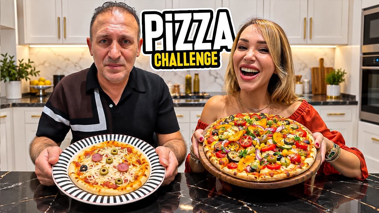 PİZZA CHALLENGE ! EN İYİ YAPAN KAZANIR !