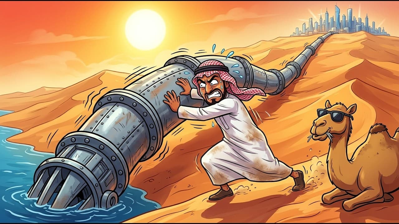 Hiç Akarsuyu Olmayan Bir Ülke Nasıl Su İçiyor? (Suudi Arabistan)